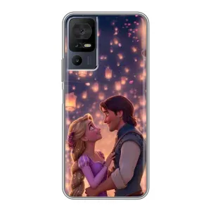 Чохол Рапунцель для TCL 40 SE (Принцеса та принц)