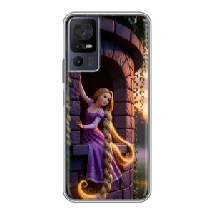 Чохол Рапунцель для TCL 40 SE (Рапунцель на вежі)