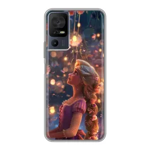 Чохол Рапунцель для TCL 40 SE (Рапунцель ліхтарики)