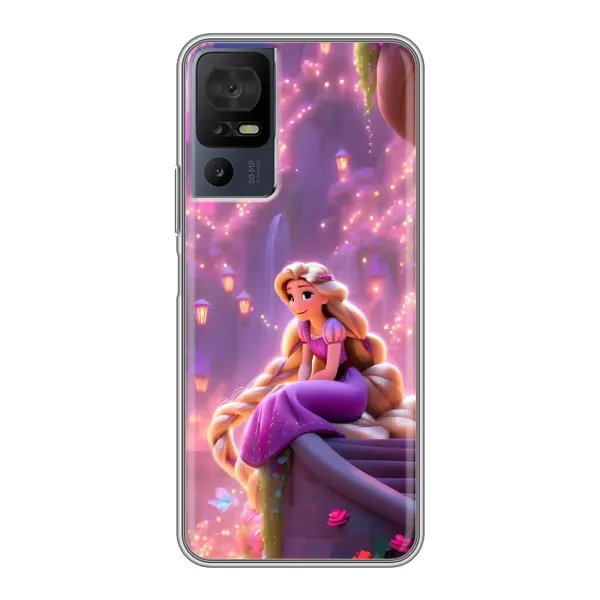 Чохол з принтом «Рапунцель у замку» для TCL 40 SE Чохол з принтом «Рапунцель у замку» для TCL 40 SE