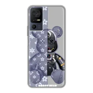 Круті Чохли Луі Віттон для TCL 40 SE (AlphaPrint) (Робот Медведик)