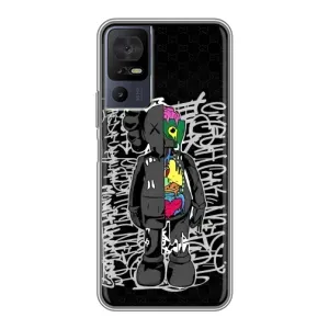 Чохли для TCL 40 SE - Bearbrick Louis Vuitton (PREMIUMPrint) (Стиль Bearbrick)