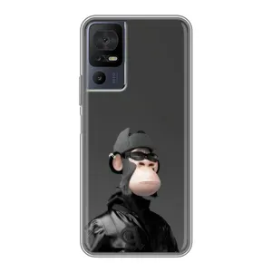 Чохли з Мавпами NFT для TCL 40 SE (AlphaPrint) (стильна мавпа NFT)