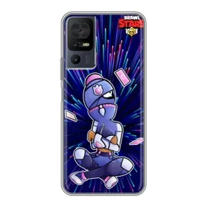 Чехлы Brawl Stars для TCL 40 SE (AlphaPrint) (Тара)
