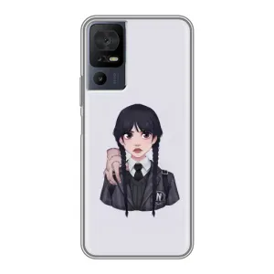 Чохли Венсдей на TCL 40 SE Уенсдей (AlphaPrint) (Венздей і Річ)