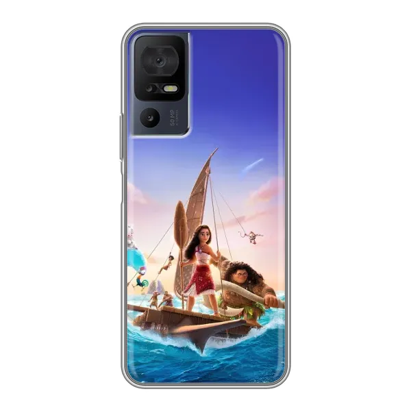 Чехол с принтом «Команда Ваяна Мауи» для TCL 40 SE