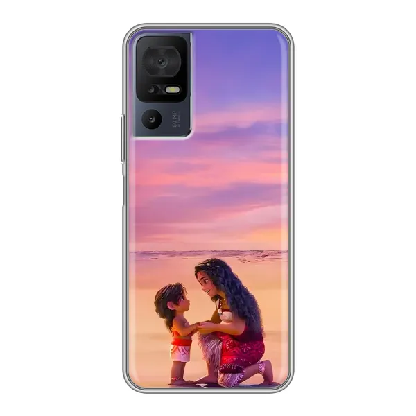 Чехол с принтом «Маленькая Ваяна» для TCL 40 SE