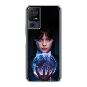 Чохол з принтом «Магічна сфера Венздей» для TCL 50 5G