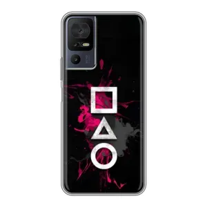 Чохол Гра в кальмара для TCL 50 5G (Символи Гра кальмара)