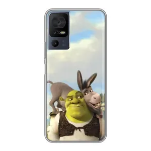 Чохол з мультфільмом Шрек на TCL 50 5G (Шрек та Осел)