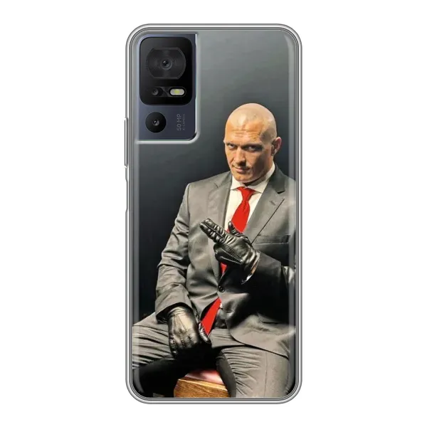 Чохол з принтом «Усик Hitman» для TCL 50 5G