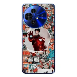 Чохли з героями Марвел TCL 50 NxtPaper (VPrint) (Айронмен)