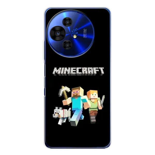 Чохол з принтом «герої Minecraft» для TCL 50 NxtPaper Чохол з принтом «герої Minecraft» для TCL 50 NxtPaper