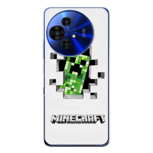 Чохол Майнкрафт на TCL 50 NxtPaper (AlphaPrint) Minecraft (кріпер Майнкрафт)