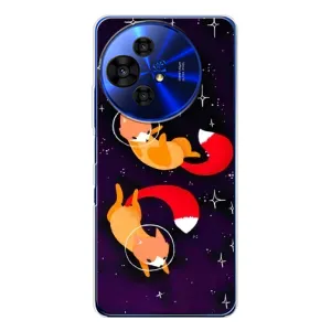 Чохли з картинкою Лисичка для TCL 50 NxtPaper (VPrint) (Лисички космонавти)
