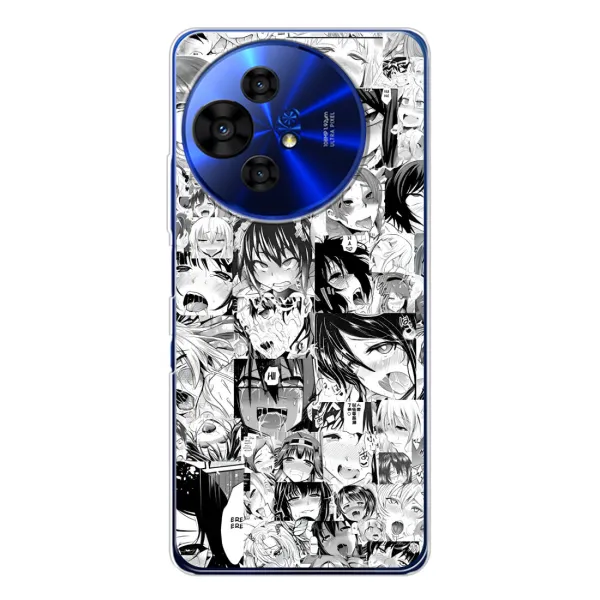 Чохол з принтом «Ahegao manga» для TCL 50 NxtPaper