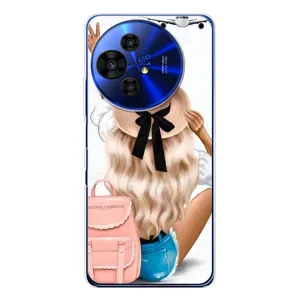 Чохол з друком для TCL 50 NxtPaper - (Мода) (AlphaPrint) (Подорож)