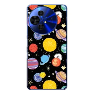 Космические Чехлы для <td>ТСЛ 50 НХТПапер </td> (VPrint) (Рисованные планеты)