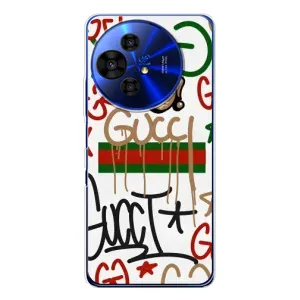 Бренднові Чохли для TCL 50 NxtPaper - (PREMIUMPrint) (Стиль GUUCI)