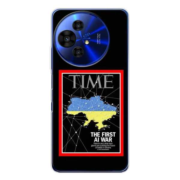 Чехол с принтом «TIME Ukraine» для TCL 50 NxtPaper