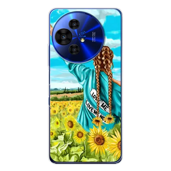 Чохол з принтом «Україночка» для TCL 50 NxtPaper Чохол з принтом «Україночка» для TCL 50 NxtPaper