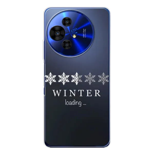 Чехол с принтом «Winter loading» для TCL 50 NxtPaper Чехол с принтом «Winter loading» для TCL 50 NxtPaper
