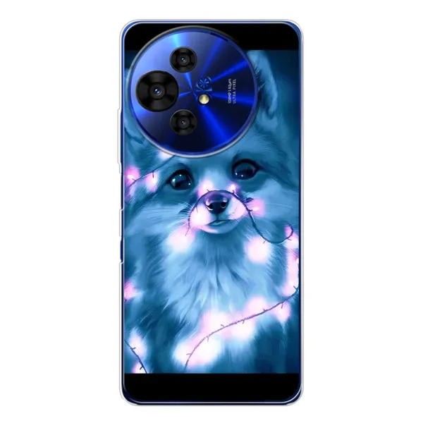Чехол с принтом «Яркая лисичка» для TCL 50 NxtPaper