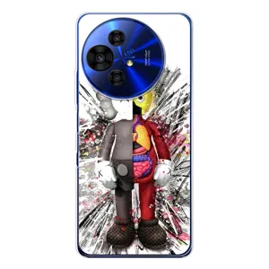 Чехлы для TCL 50 Pro NxtPaper - Bearbrick Louis Vuitton (PREMIUMPrint) (Беарбрик)