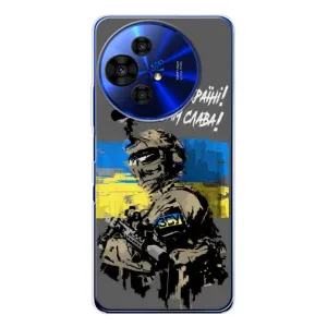 Чехлы с картинкой ЗСУ для TCL 50 Pro NxtPaper (AlphaPrint) (Героям Слава)