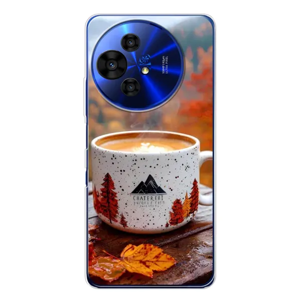 Чехол с принтом «Кофе на природе» для TCL 50 Pro NxtPaper
