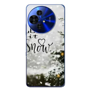Чехол с принтом «Let it snow» для TCL 50 Pro NxtPaper