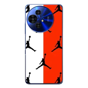 Чехлы для TCL 50 Pro NxtPaper - с картинкой JORDAN (AlphaPrint) (Лого Джордан)