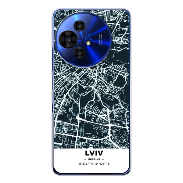 Чехол с принтом «Львов» для TCL 50 Pro NxtPaper