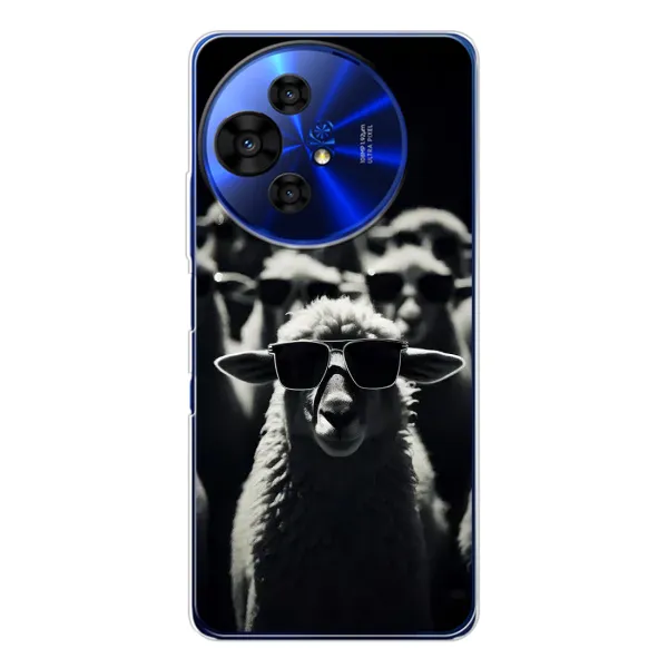Чохол з принтом «Овечка в окулярах» для TCL 50 Pro NxtPaper Чохол з принтом «Овечка в окулярах» для TCL 50 Pro NxtPaper