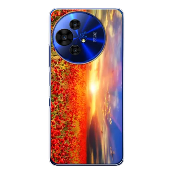 Чехол с принтом «Поле тюльпанов» для TCL 50 Pro NxtPaper
