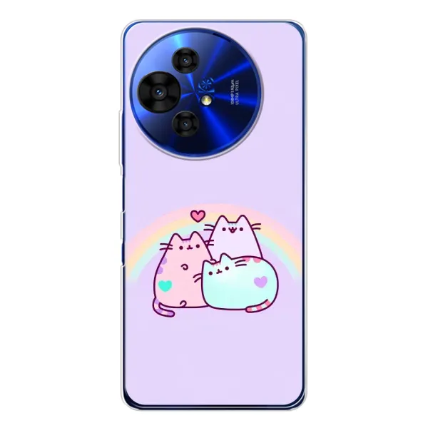 Чехол с принтом «Радужные котики» для TCL 50 Pro NxtPaper Чехол с принтом «Радужные котики» для TCL 50 Pro NxtPaper