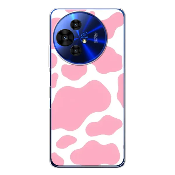 Чехол с принтом «Розовый принт» для TCL 50 Pro NxtPaper