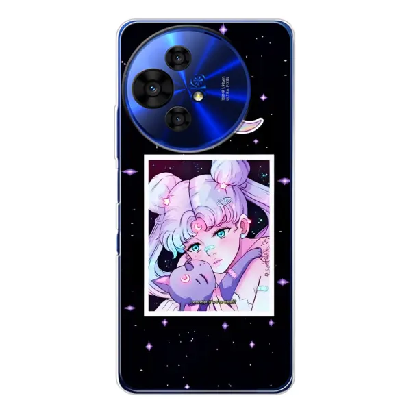 Чехол с принтом «Сейлор Мун» для TCL 50 Pro NxtPaper