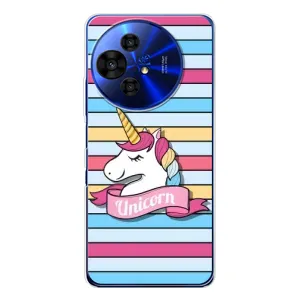 Чехол для ="ТКЛ 50 Про НкстПэпер" - (Единорожки - Новинки) (AlphaPrint) (Unicorn)
