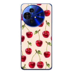 Чехлы с Фруктами для TCL 50 Pro NxtPaper (VPrint) (Вишня)