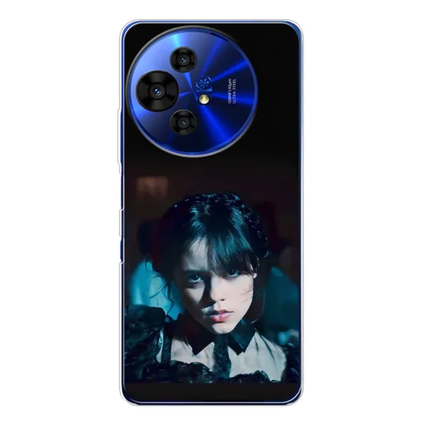 Чохол з принтом «погляд Венздей» для TCL 50 Pro NxtPaper