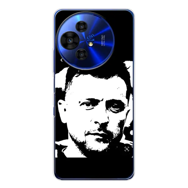 Чехол с принтом «Зеленский АРТ» для TCL 50 Pro NxtPaper