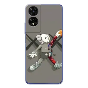 Чохли для TCL 505 - Bearbrick Louis Vuitton (PREMIUMPrint) (Беарбрік Джордан)