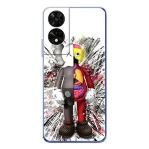 Чохли для TCL 505 - Bearbrick Louis Vuitton (PREMIUMPrint) (Беарбрік)