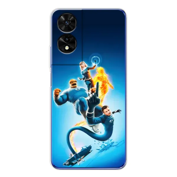 Чехол с принтом «Герои Фантастическая Четверка» для TCL 505