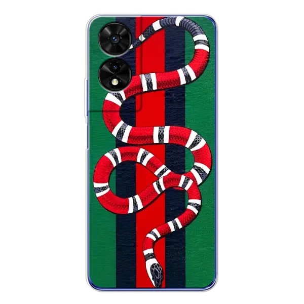 Чехол с принтом «Gucci змия» для TCL 505 Чехол с принтом «Gucci змия» для TCL 505