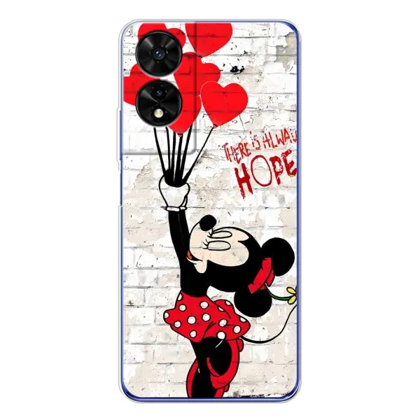 Чехол с принтом «Heart Minni» для TCL 505