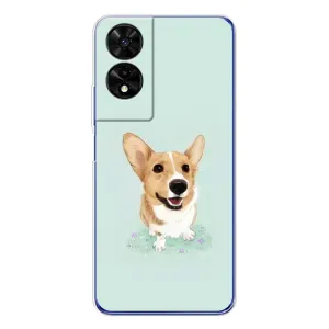 Чохли з собаками для TCL 505 (VPrint) (Коргі)