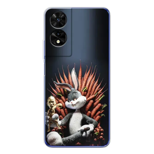 Чохол з принтом «Король Кролик» для TCL 505