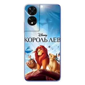Чохол з принтом «Постер Король Лев» для TCL 505